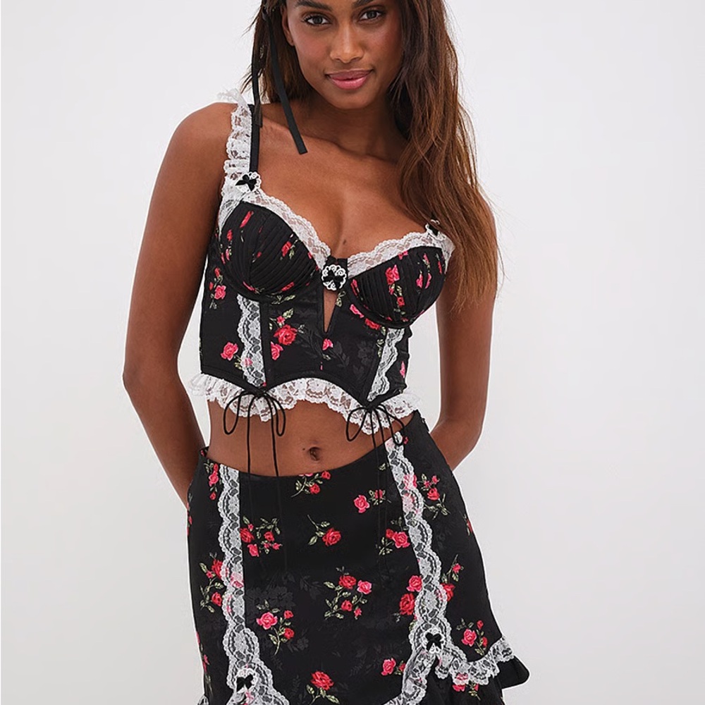 FOR LOVE & LEMONS JUNE BUSTIER & JUNE SKIRT